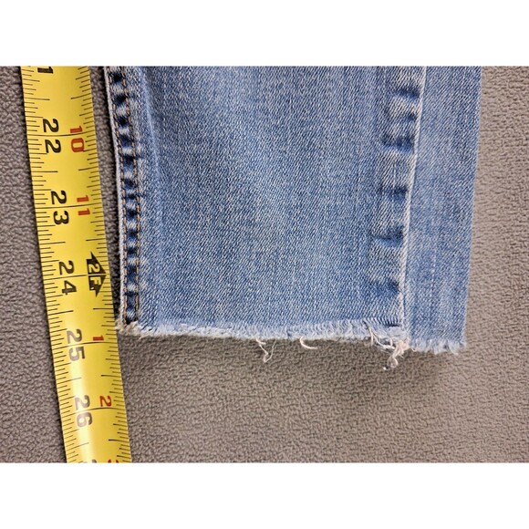 Wax Jean Juniors Skinny Jeans Size 7/25 Light Wash Distressed Stretch - Picture 13 of 13